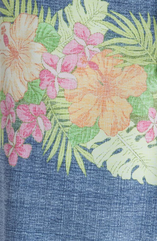 Tommy Bahama Baja Lei Over 8-inch Board Shorts In Dress Blues
