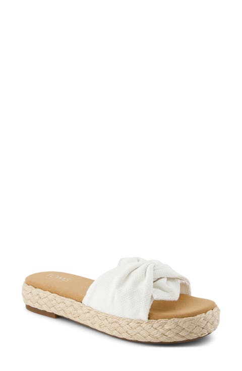 Abby Plaftorm Slide Sandal (Women)