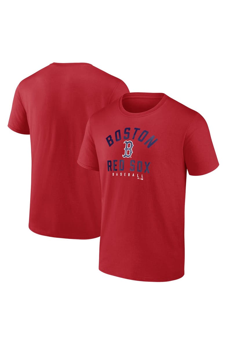FANATICS Men's Fanatics Red Boston Red Sox Component T-Shirt, Main, color, 