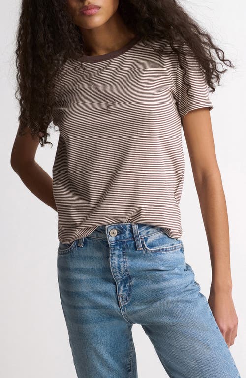 Brooklyn Industries Stripe Cotton T-shirt