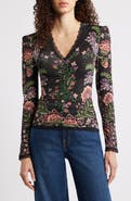 FARM Rio Marvelous Garden Knit Top