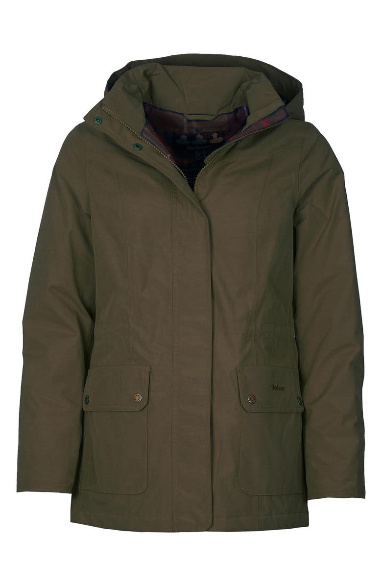 Barbour Lockwood Waterproof Hooded Jacket, Alternate, color,