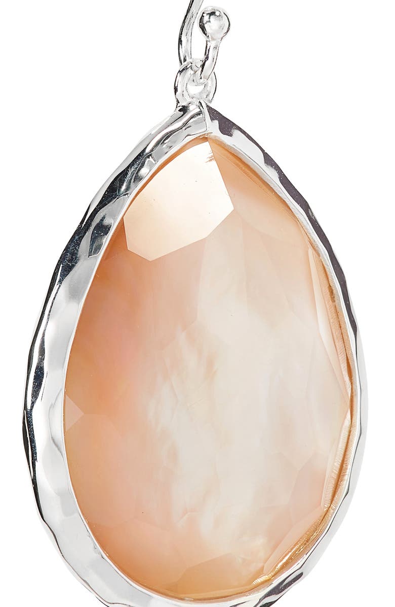 Ippolita Rock Candy Wonderland Teardrop Earring, Alternate, color, Silver