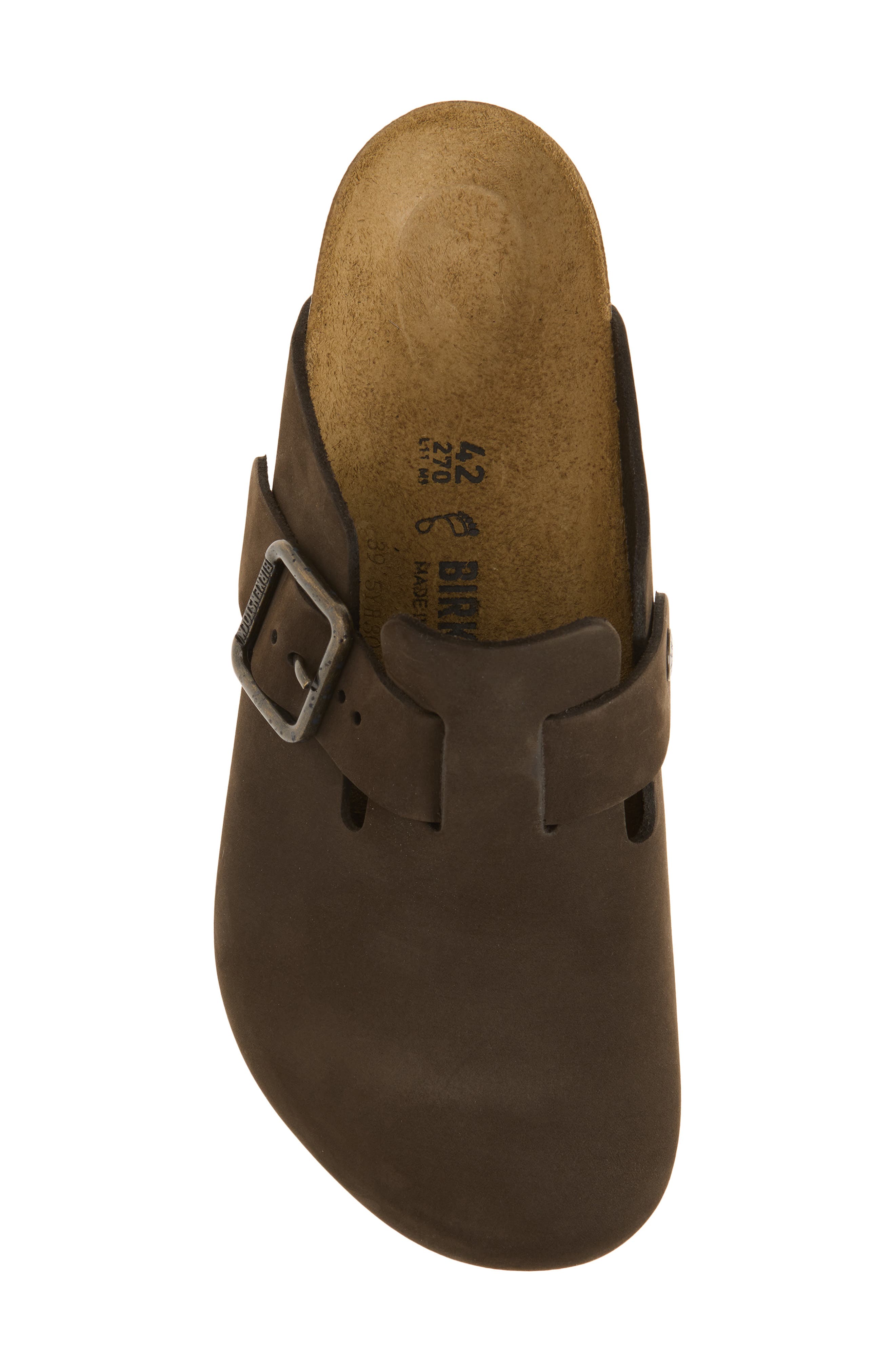 Boston Wire Buckle Clog, Alternate, color, MOCHA