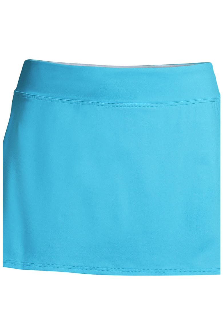 Tummy Control Skirt Swim Bottoms, Alternate, color, Turquoise