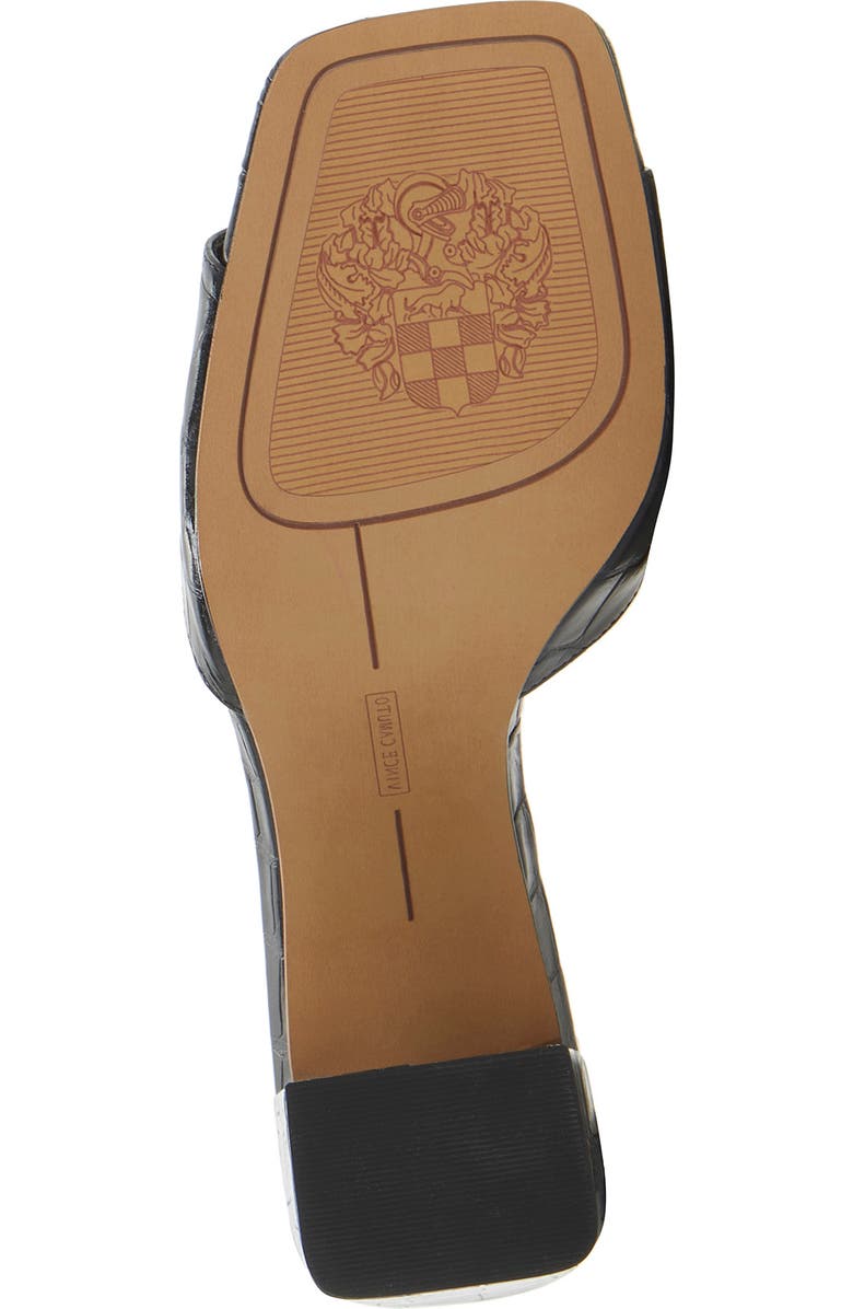 Vince Camuto Daisana Croc Embossed Leather Sandal, Alternate, color,