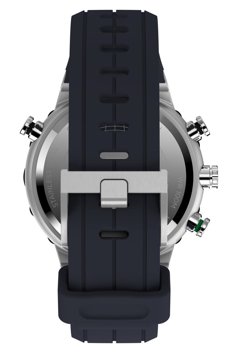 Timex<sup>®</sup> Expedition Tide Temp Compass Silicone Strap Watch, 45mm, Alternate, color, 