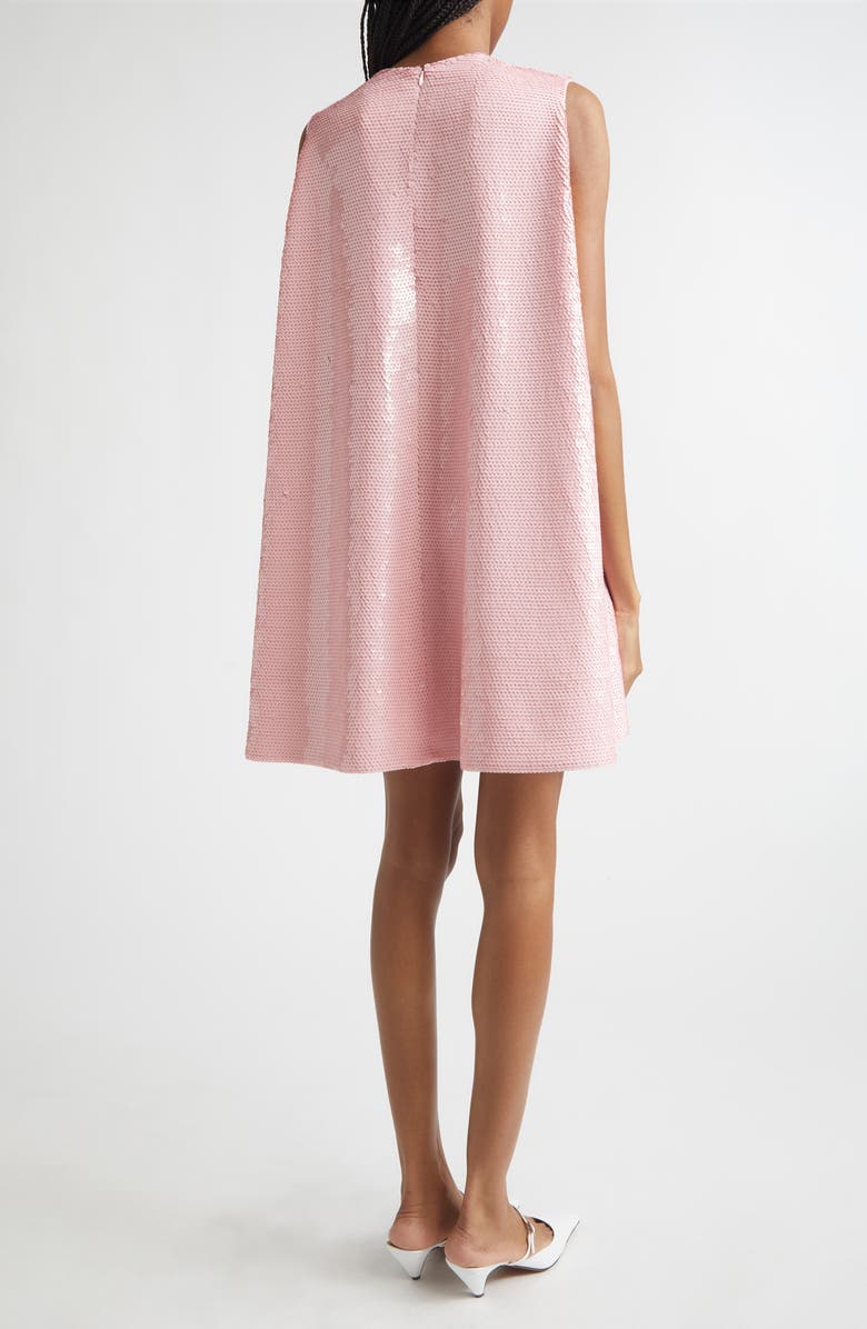 Stella McCartney Sequin A-Line Minidress, Alternate, color, Ballet Pink