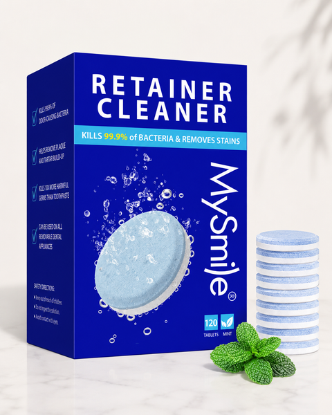 Retainer and Dental Appliance Cleaning Tablets