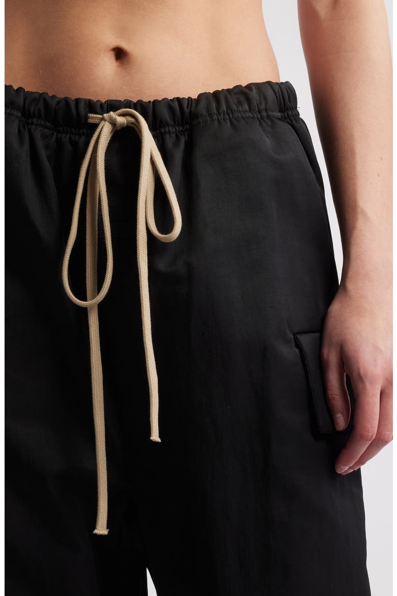 Textured Nylon Field Pants, Alternate, color, BLACK
