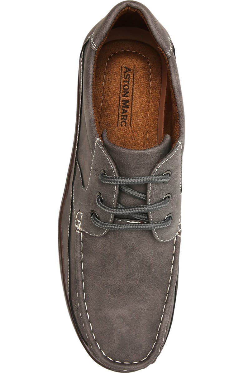 ASTON MARC Lace-Up Comfort Shoe, Alternate, color, Grey