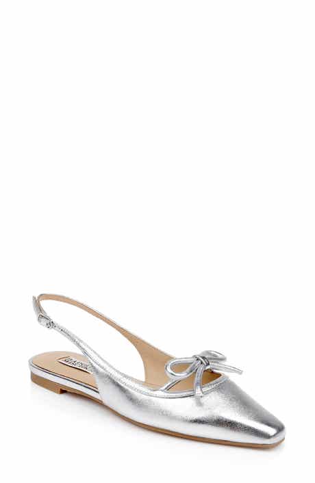 Badgley Mischka Collection Genesis Slingback Flat