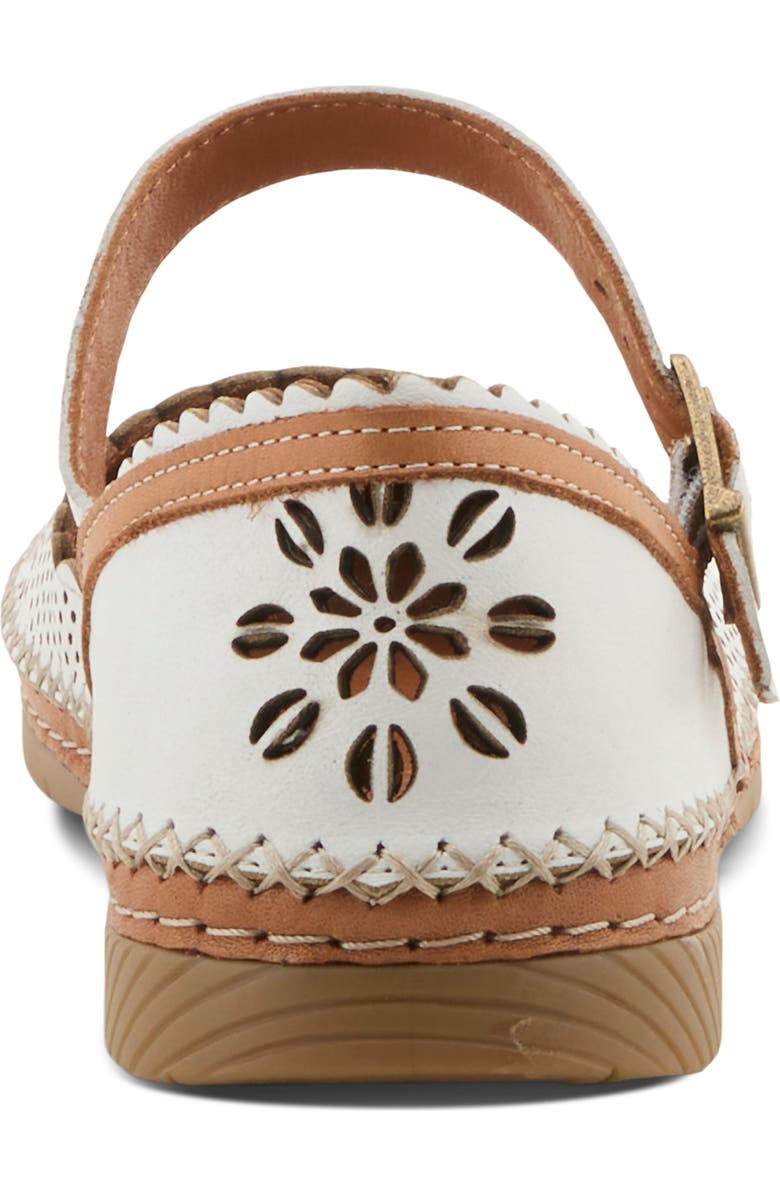 Spring Step Zabelle Mary Jane Flat, Alternate, color, White