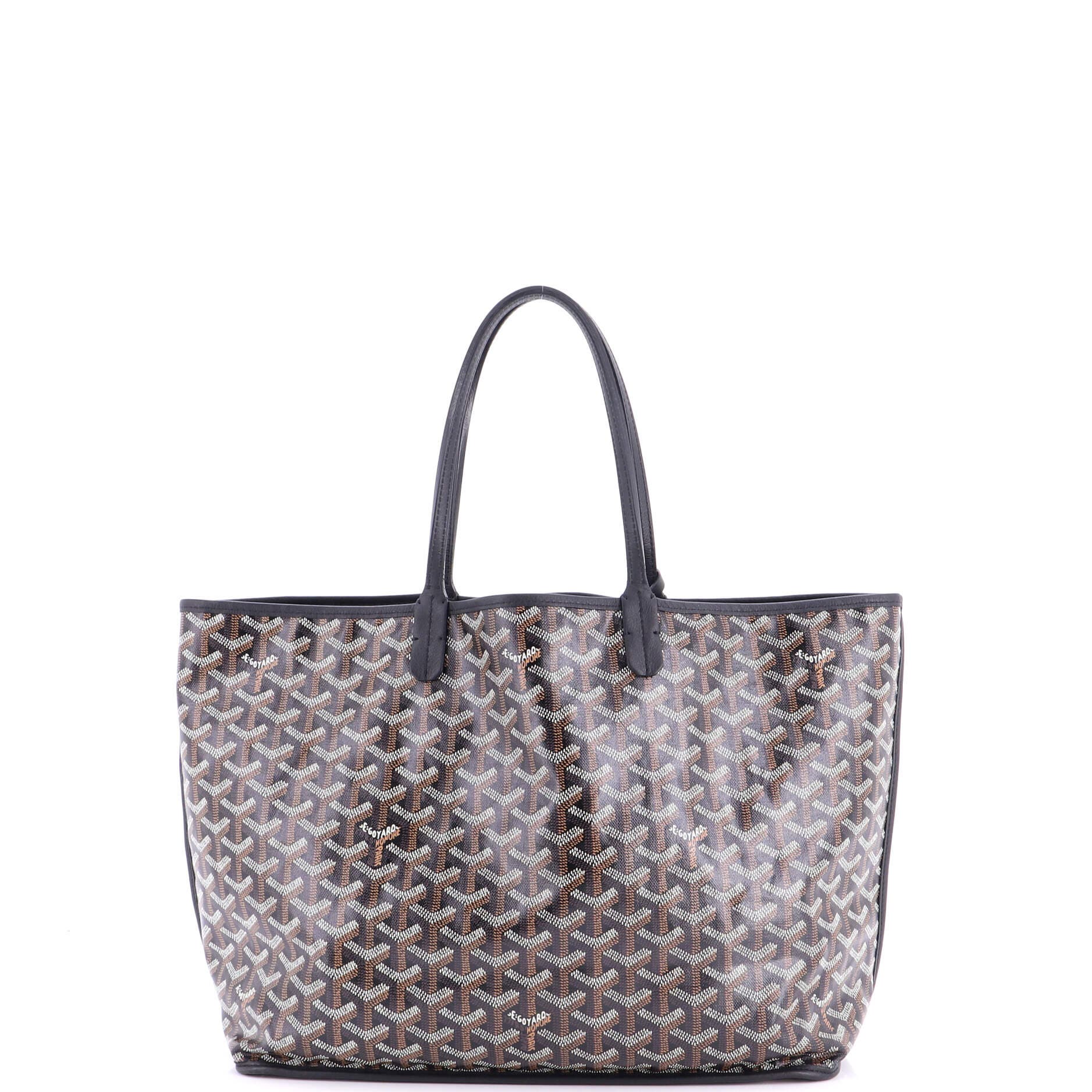 Anjou Reversible Tote Coated Canvas PM, Main, color, Black
