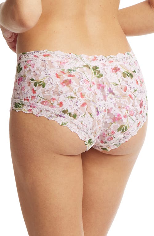 Hanky Panky Print Signature Lace Boyshorts In Multi