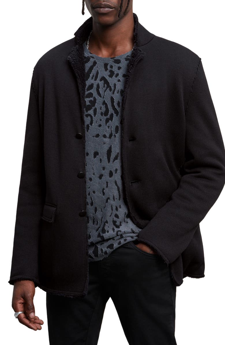 John Varvatos Orlando Fleece Lined Jacket, Main, color, 