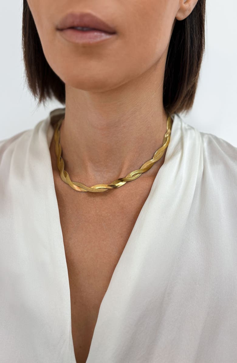 Adornia Set of 4 Necklaces, Alternate, color, Gold