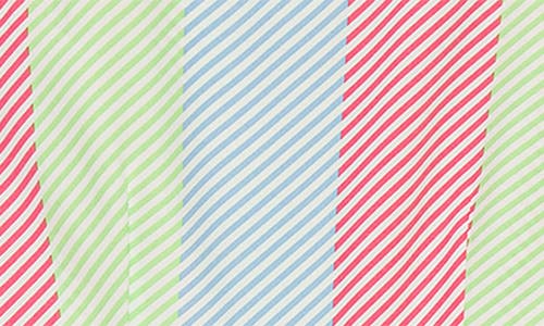 Habitual Kids Kids' Stripe High-low Sundress In Pink Multi