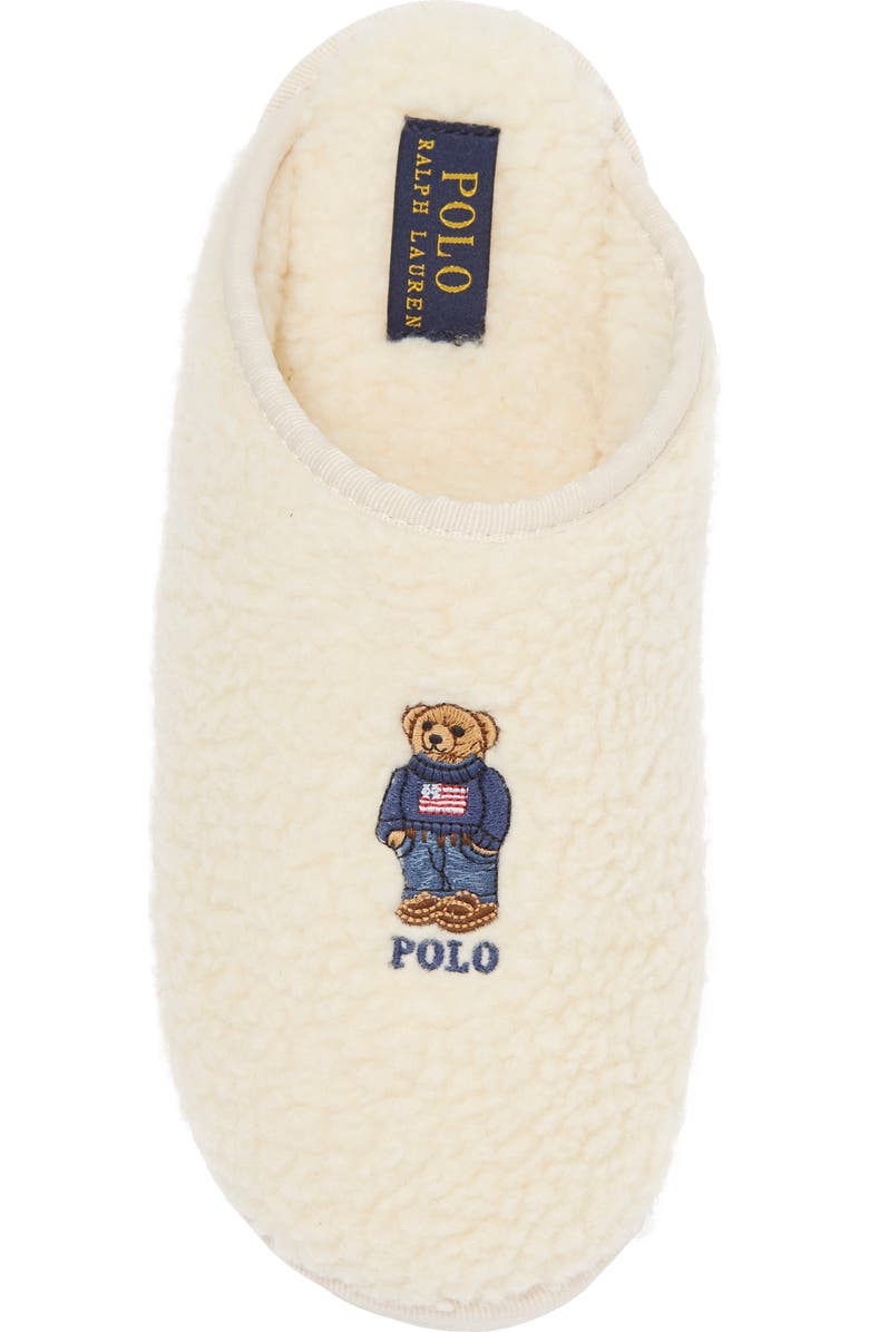 Polo Ralph Lauren Kayleigh Faux Shearling Scuff Slipper, Alternate, color,