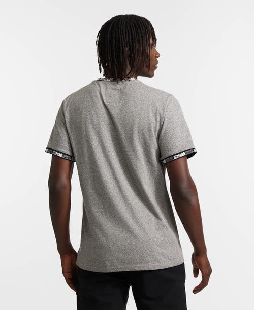 Ecko Unltd . Database Short Sleeve Knit Tee In Marled Grey
