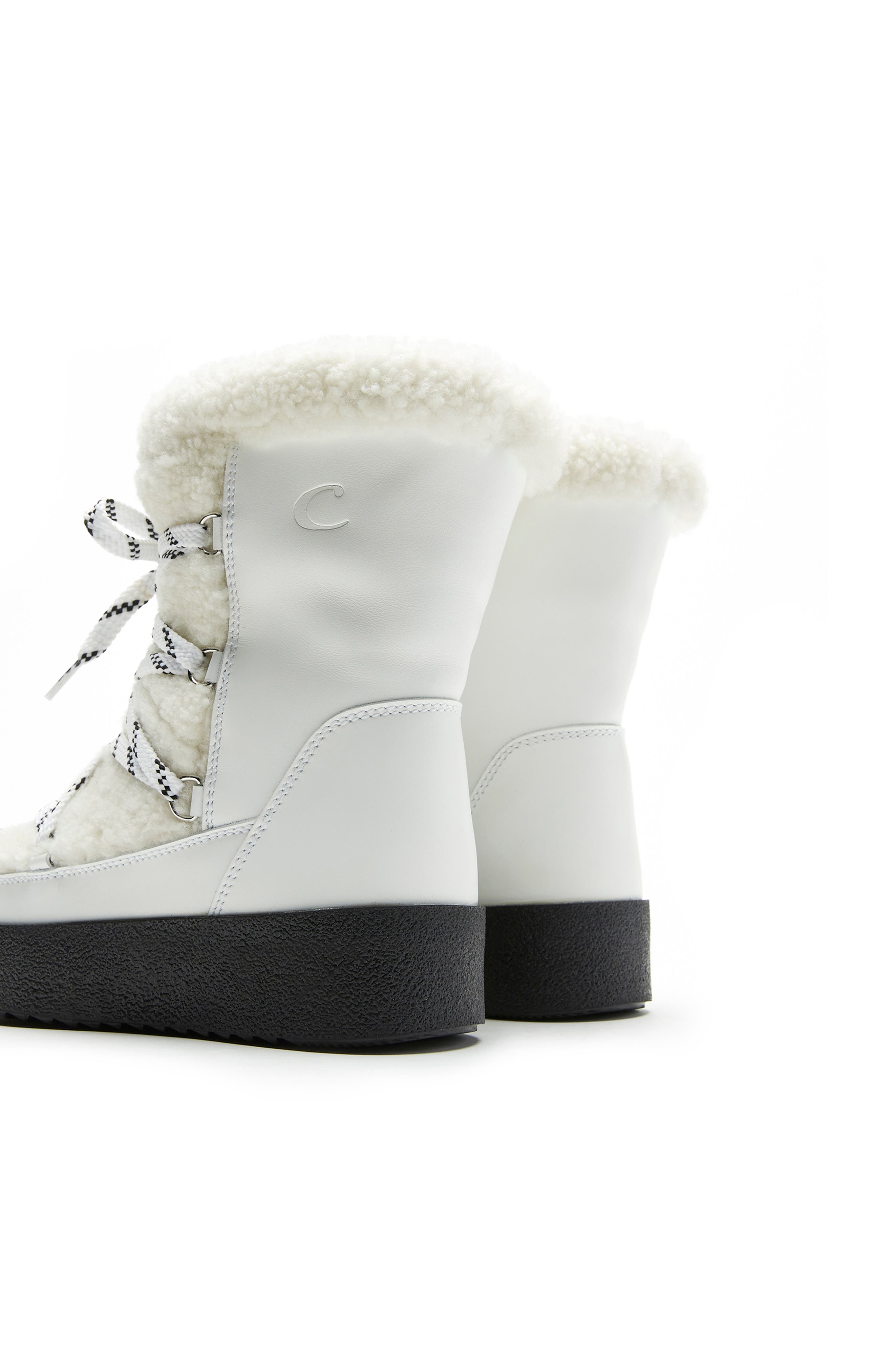 La Canadienne Eloise City Dry<sup>™</sup> Genuine Shearling Lined Waterproof Boot, Alternate, color, 