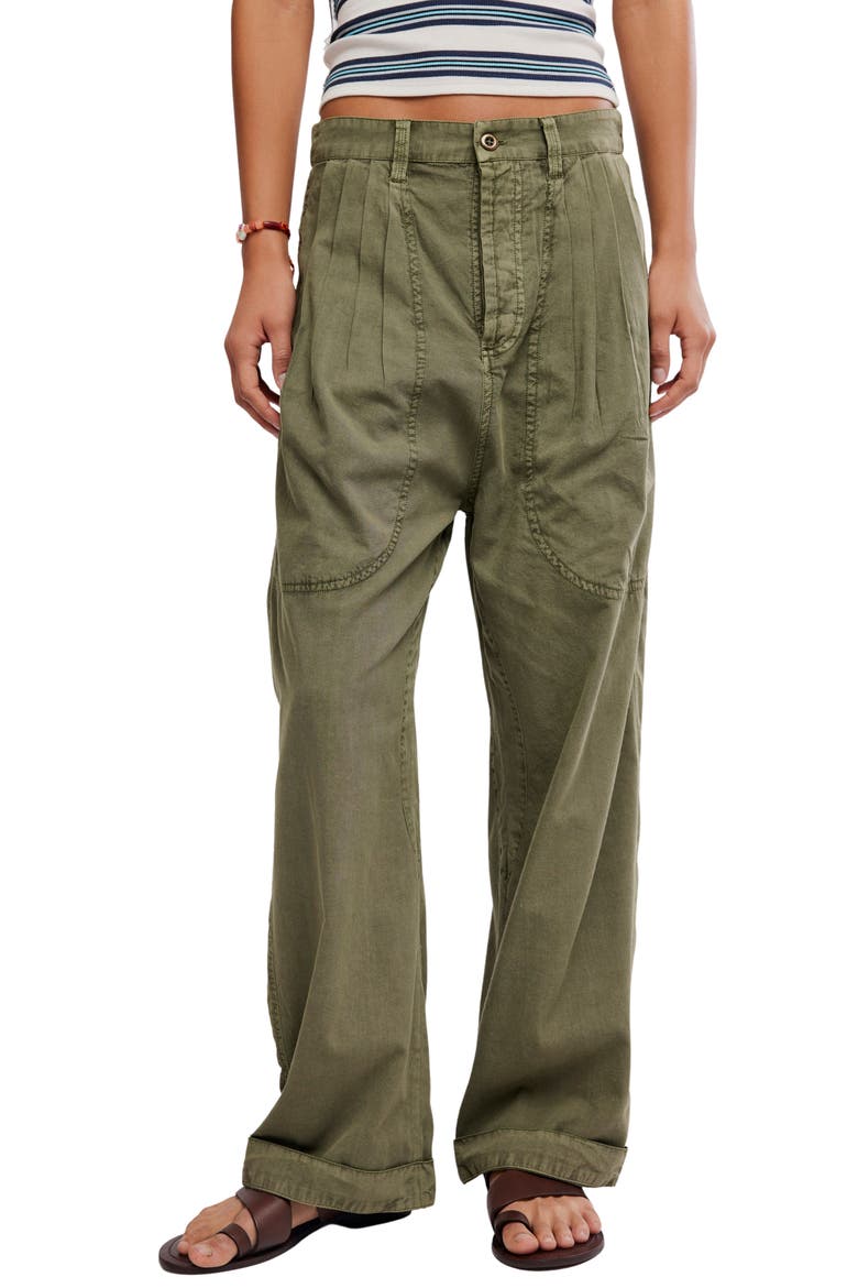 Clover Drop Crotch Pants, Main, color, ADVENTURER
