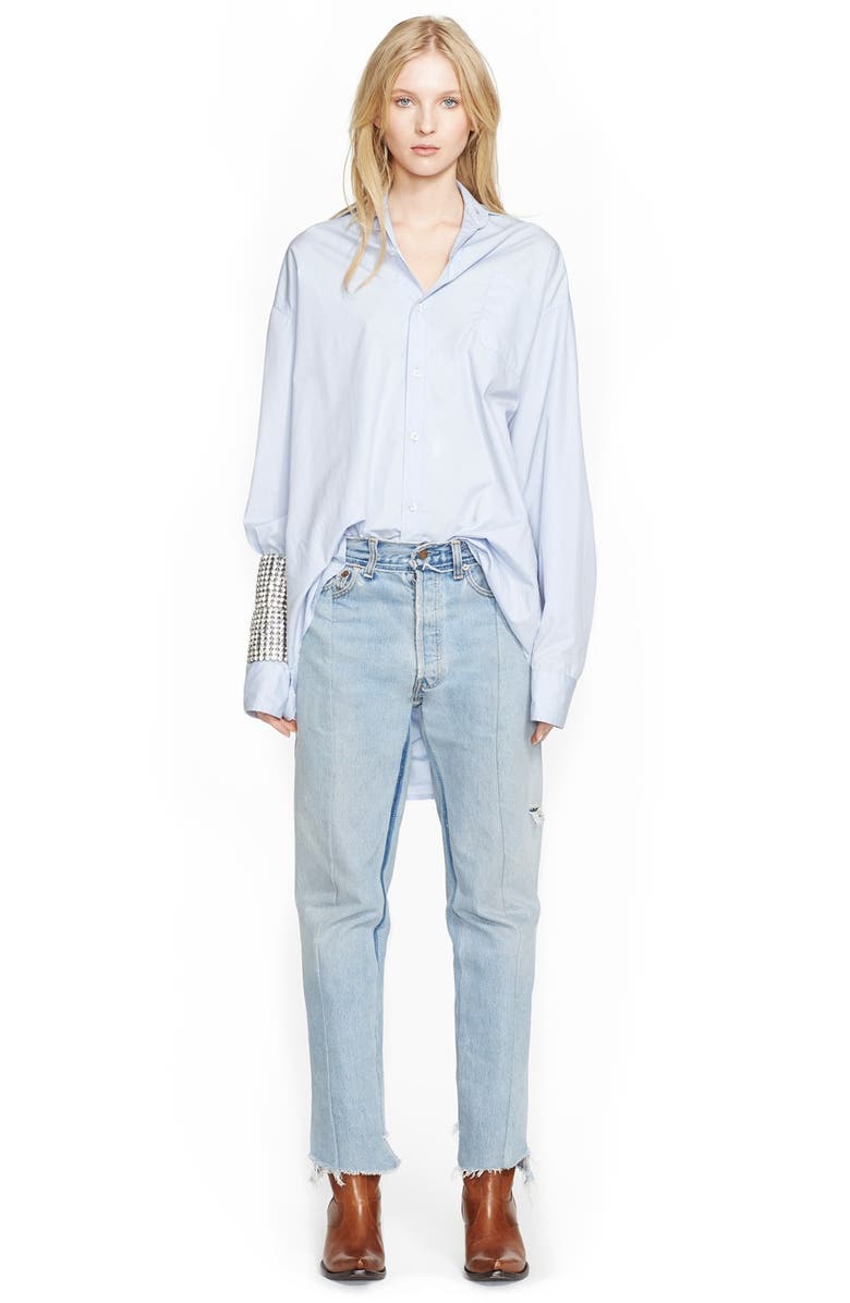 VETEMENTS Crystal Cuff Bracelets, Alternate, color, 