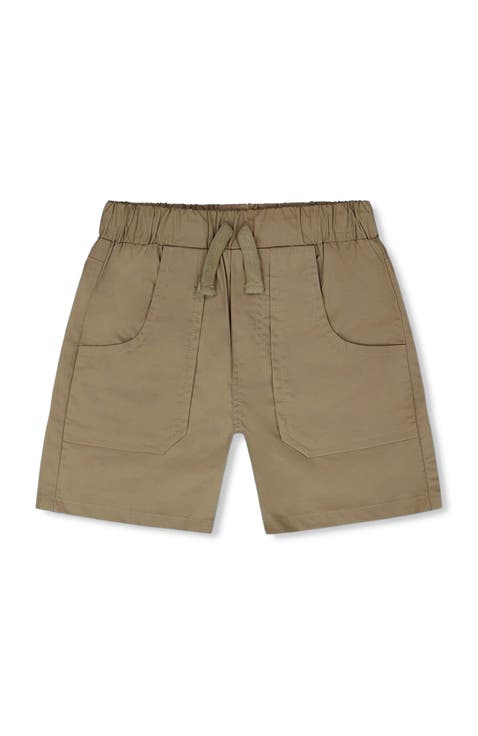 Parachute Shorts with Patch Pockets (Baby)