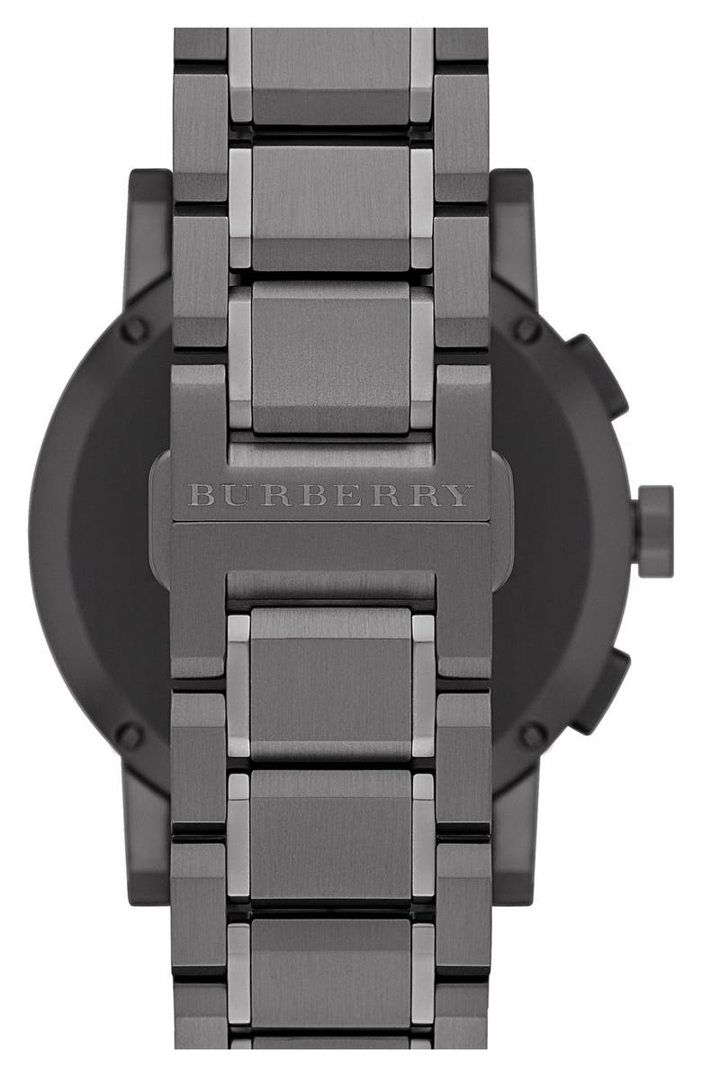 Burberry Large Chronograph Bracelet Watch, 42mm, Alternate, color,