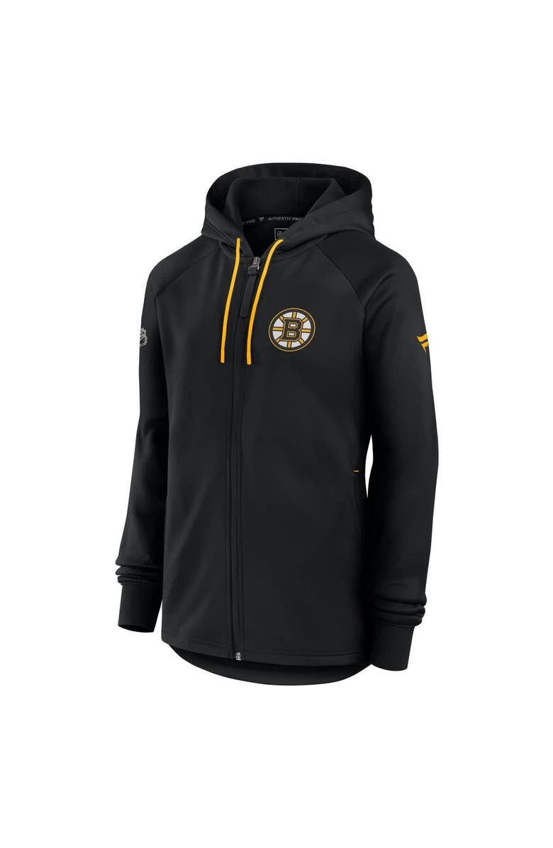 FANATICS Women's Fanatics  Black Boston Bruins Authentic Pro Rink Fleece Full-Zip Jacket, Alternate, color, Black