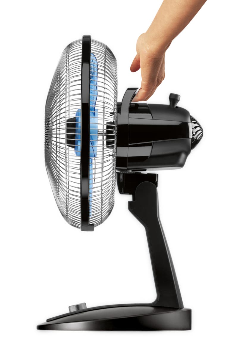Turbo Silence Extreme Manual Table Fan, Alternate, color, BLACK