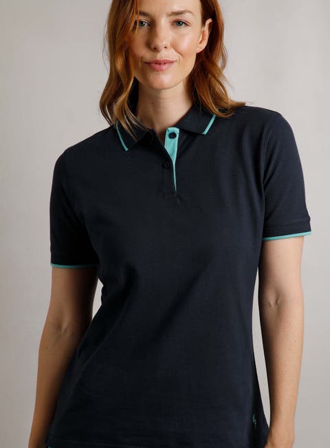 Pammie Pique Polo Shirt