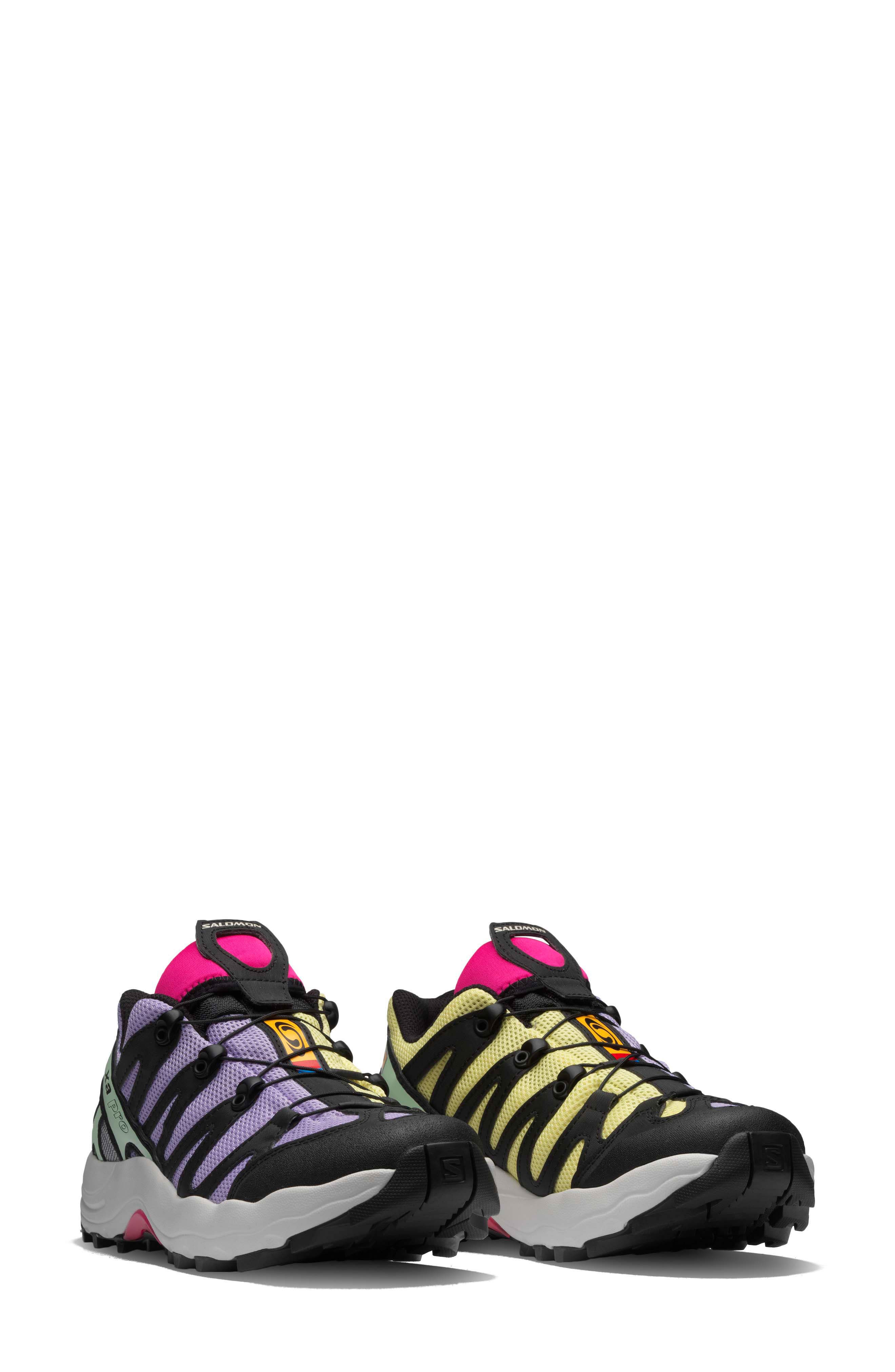 XA Pro 1 Trail Running Shoe, Main, color, LAVENDER/CHARLOCK/PINK GLO