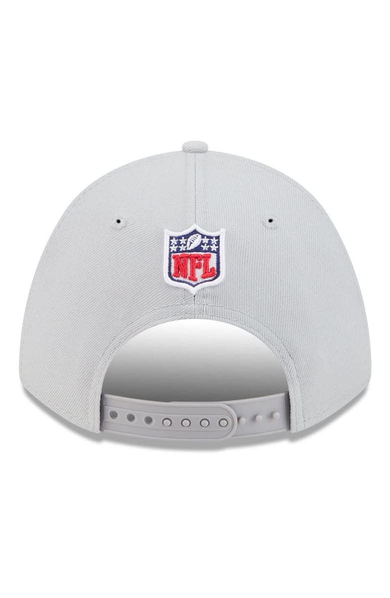 New Era Men's New Era  Wolf Gray Seattle Seahawks 2025 Rivalries Collection Sideline A-Frame 9FORTY Adjustable Hat, Alternate, color, 