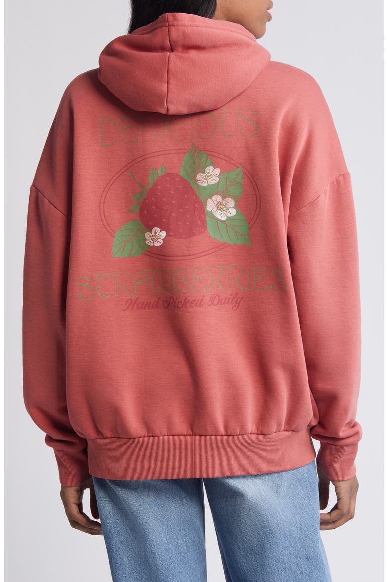 Delicious Cotton Blend Hoodie, Alternate, color, DUSTY CEDAR