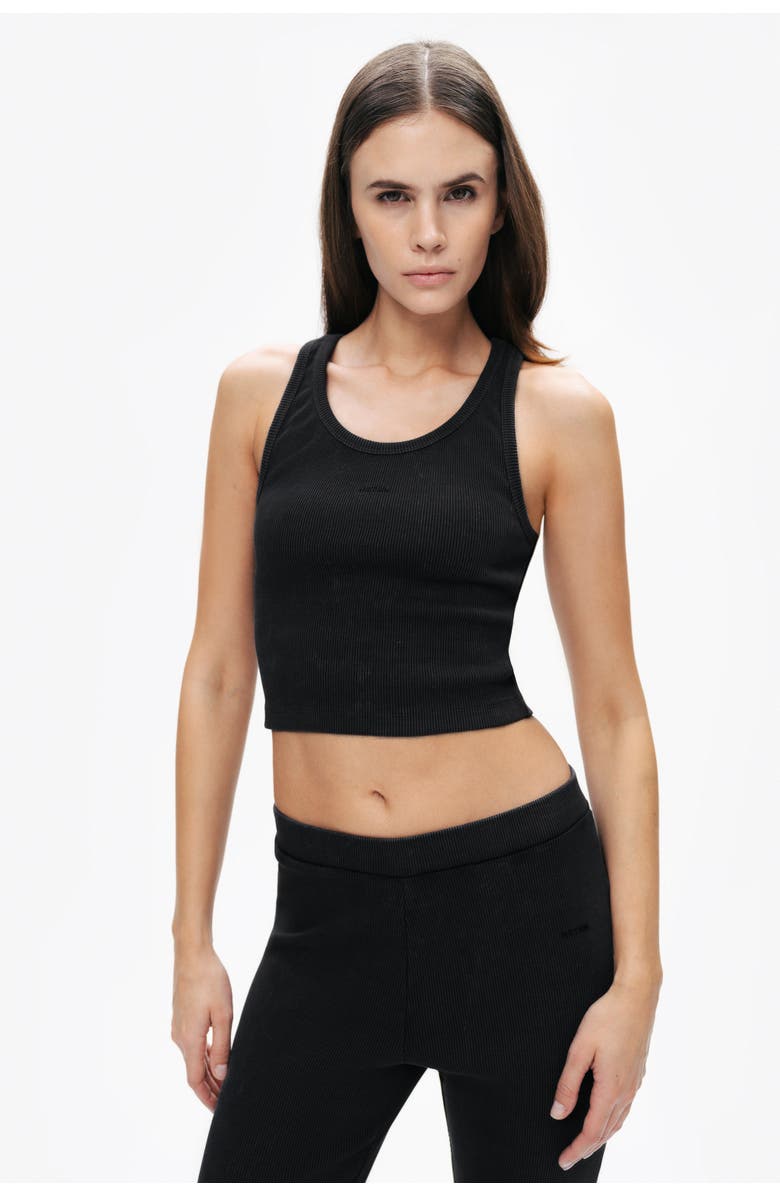 Nocturne Ribbed Flared Pants, Alternate, color,