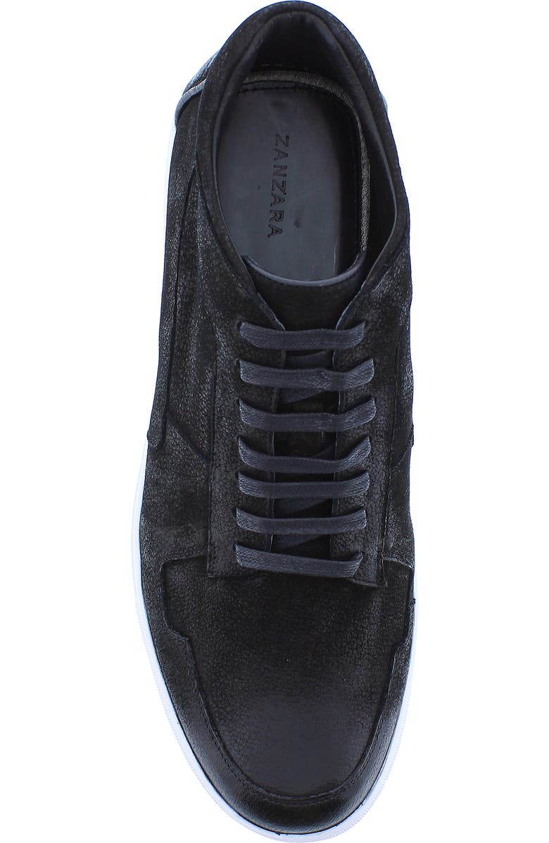 Zanzara Bobby Leather High Top Sneaker, Alternate, color,