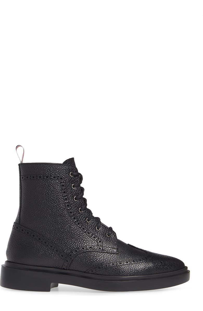Thom Browne Wingtip Boot, Alternate, color,
