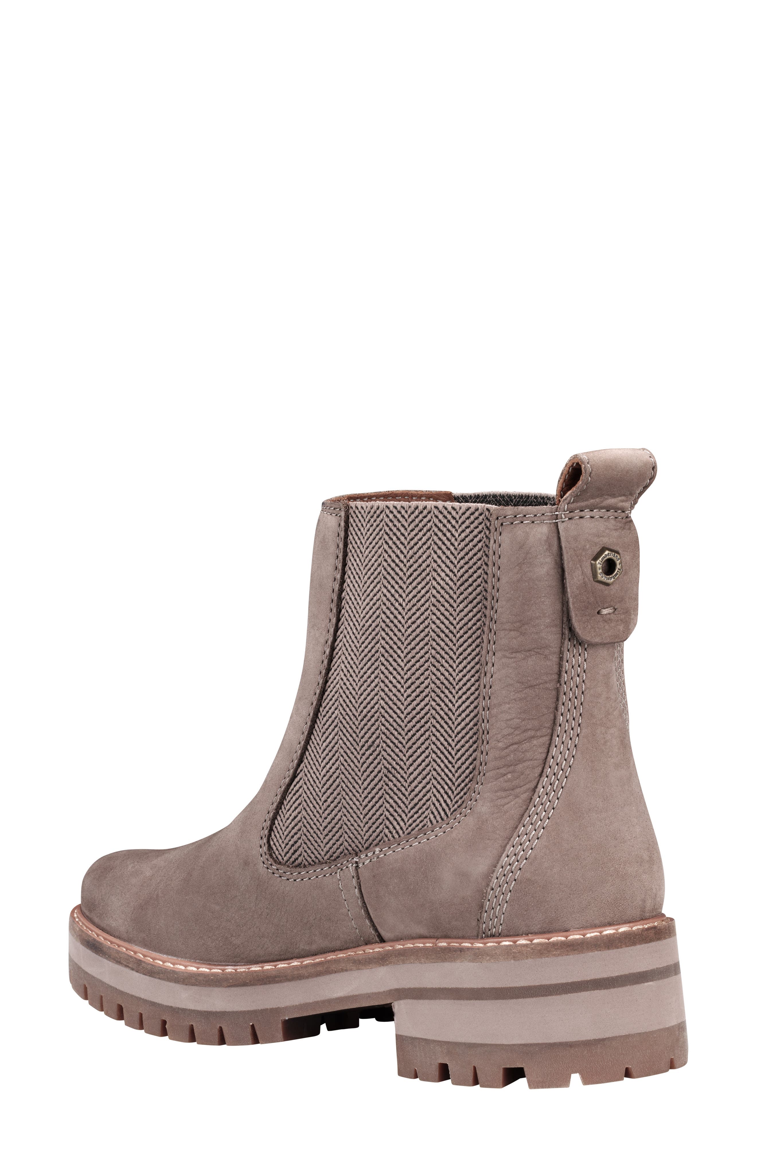 Courmayeur Valley Chelsea Boot, Alternate, color, TAUPE GREY NUBUCK