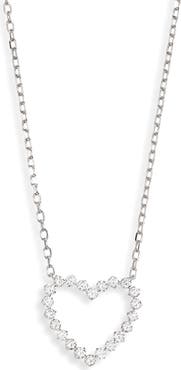 Bony Levy Rita Diamond Open Heart Pendant Necklace