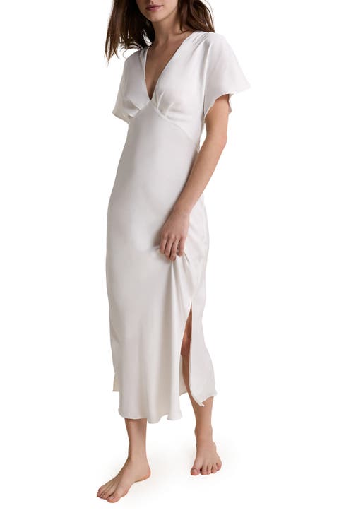 Marry Me Satin Maxi Nightgown