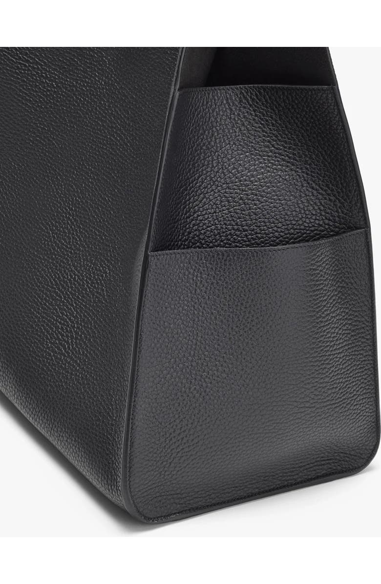 Cuyana Oversized Double Loop Bag, Alternate, color, Black