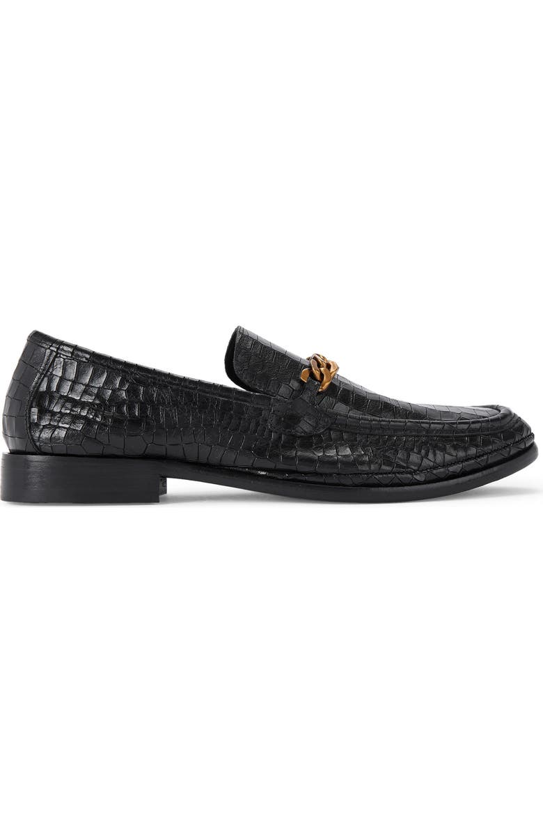 Kurt Geiger London Luca Croc Embossed Loafer, Main, color,