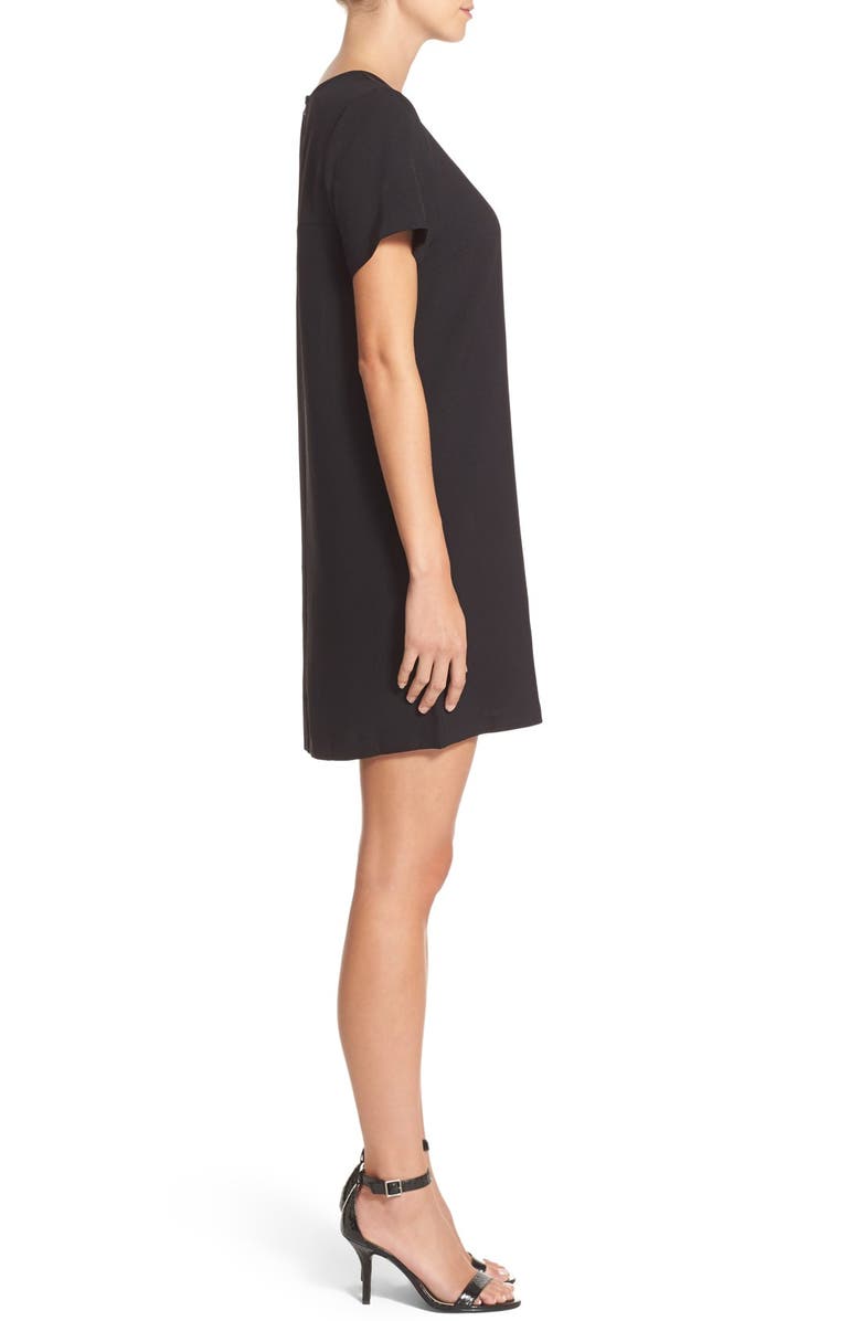 Felicity & Coco Devery Crepe Shift Dress, Alternate, color,