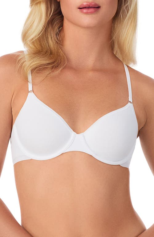 On Gossamer Cabana Cotton Blend Convertible Underwire Bra In White