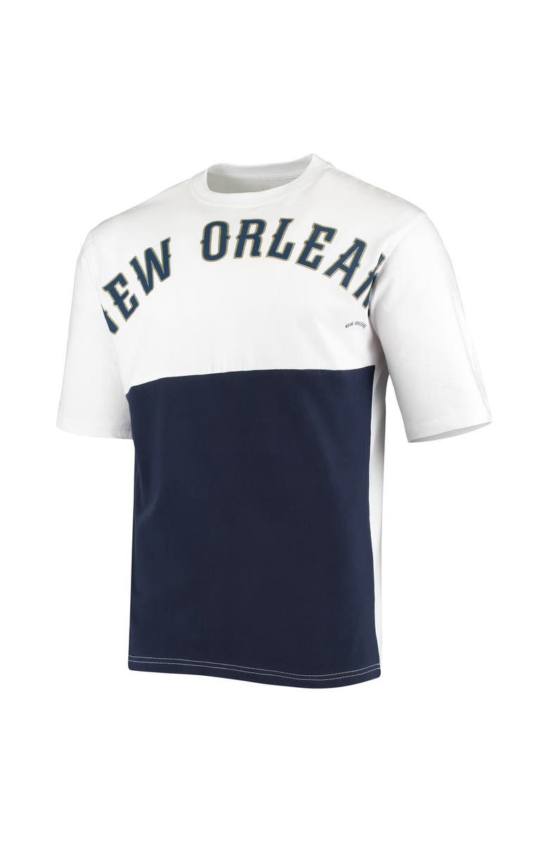 FANATICS Men's Fanatics Branded Zion Williamson White New Orleans Pelicans Yoke T-Shirt, Alternate, color, 