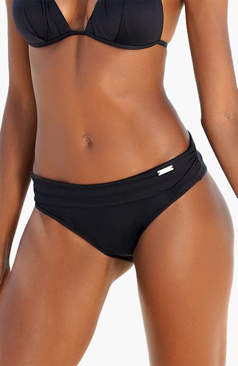 Women's Fold Over Classic Bikini Bottom