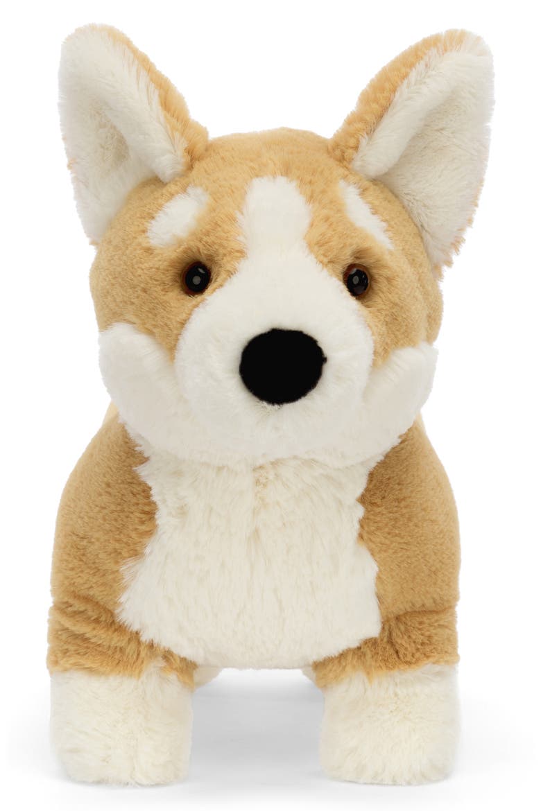 Betty Corgi Stuffed Animal, Alternate, color, BROWN
