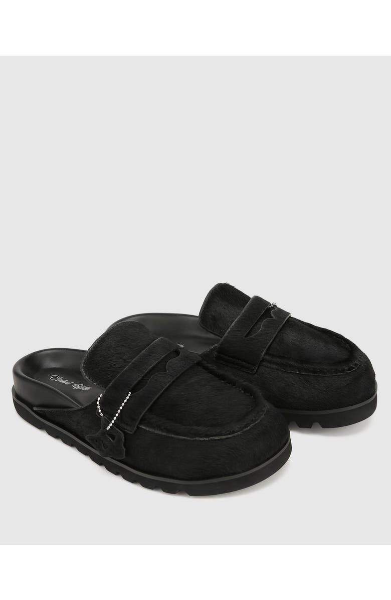 Naked Wolfe Cordless Camel Suede, Alternate, color, Black