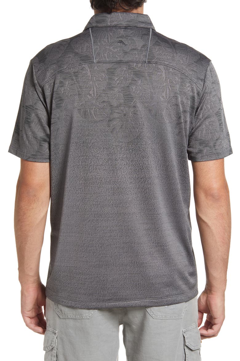 Palm Coast Tropic Fade Polo, Alternate, color, ONYX